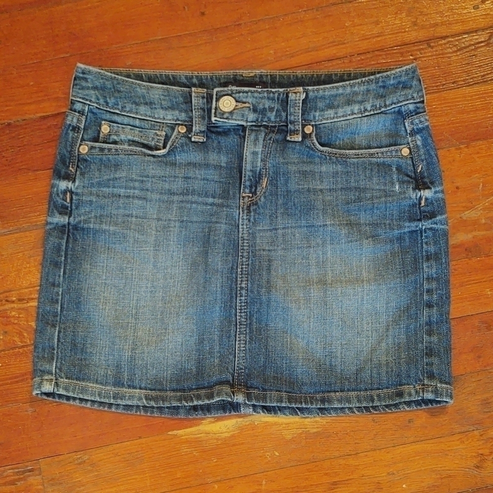Gap Factory Denim Skirt Sz 1